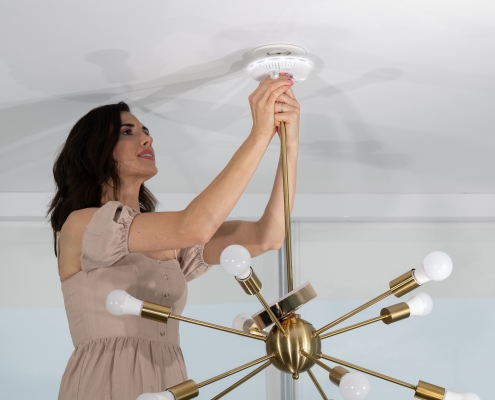 plug in light fixture for ceiling